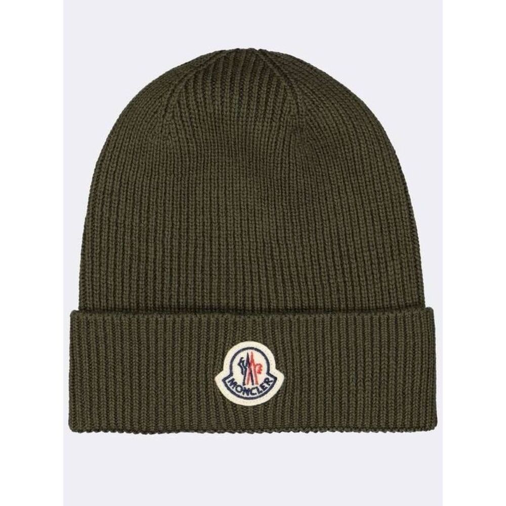 Logo Patch Wool Beanie